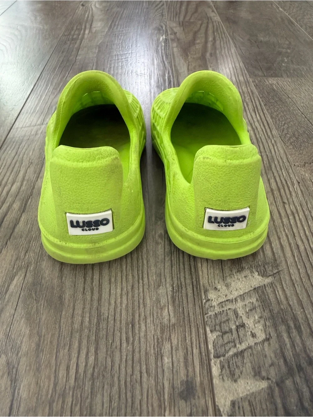 Lusso Cloud Scenario Kid's Slip-On Shoes - Volley Yellow